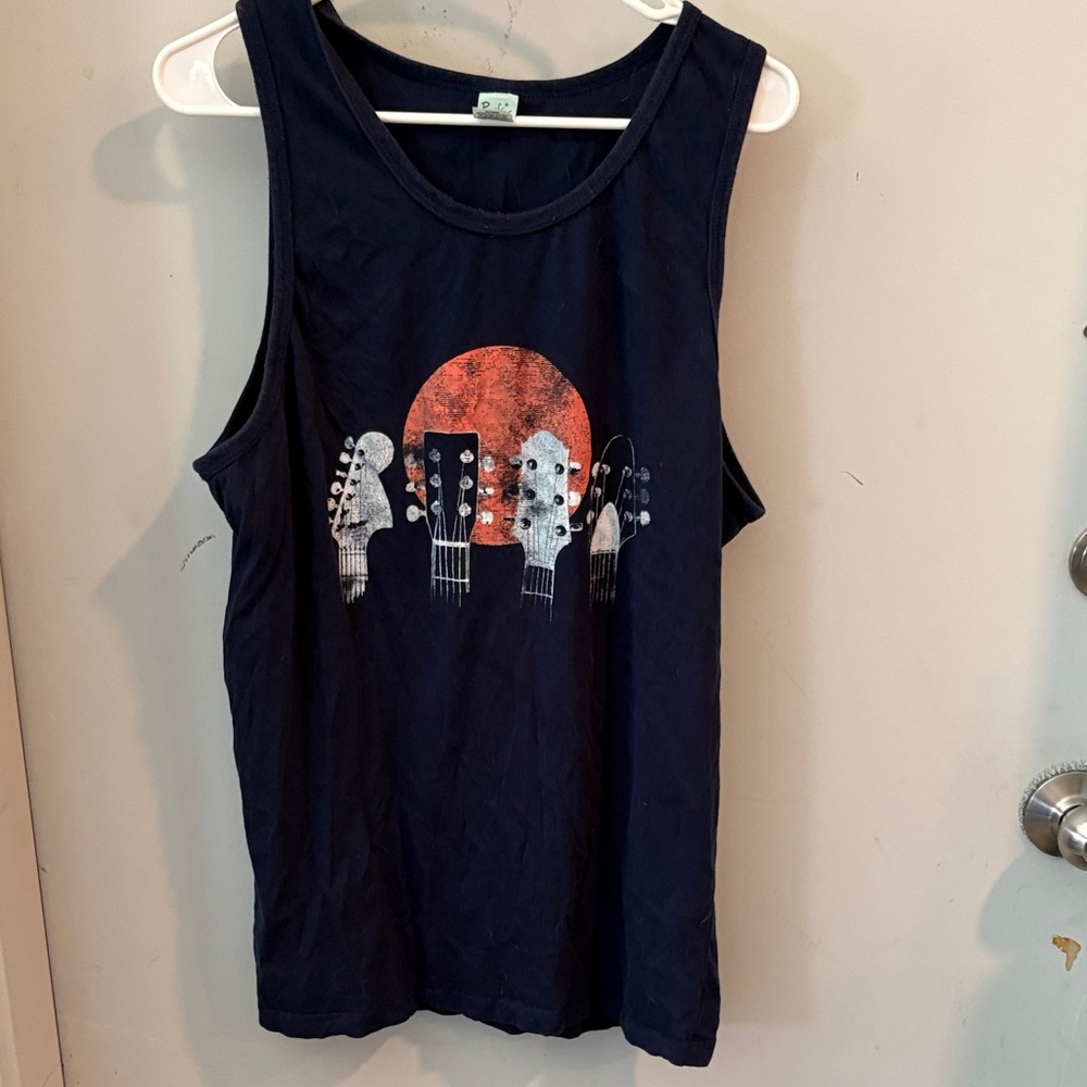 Pacifica Dark Blue Cotton Top